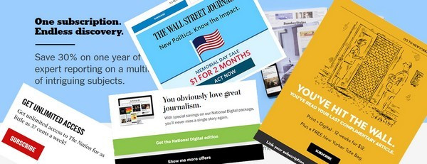 Các tờ báo phương Tây có một hệ thống thu phí tương đối giống nhau là do cùng được xây dựng bởi một vài bên thứ ba. Các tờ báo phương Tây có một hệ thống thu phí tương đối giống nhau là do cùng được xây dựng bởi một vài bên thứ ba.