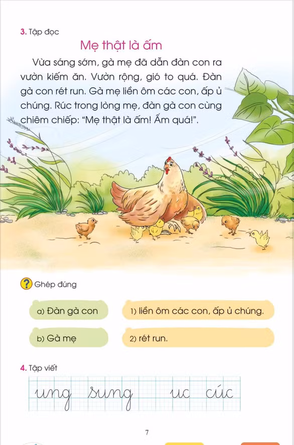 Bài đọc này thay thế cho bài "Hai con ngựa" mà dư luận phản ánh thời gian qua.