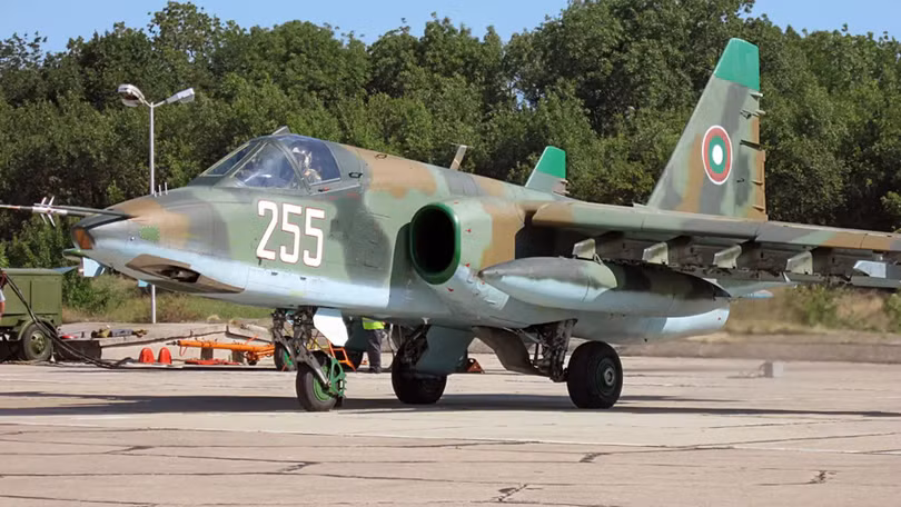 Máy bay Su-25 Frogfoot của Không quân Bulgaria (Ảnh: Thedrive). Máy bay Su-25 Frogfoot của Không quân Bulgaria (Ảnh: Thedrive).