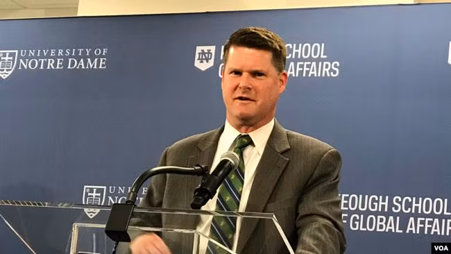 Ngày 16/1, ông Randall Schriver, cựu Trợ lý Bộ trưởng Quốc phòng Mỹ nói tại cuội hội thảo chuyên đề về cuộc bầu cử Đài Loan, cho rằng Bắc Kinh không ngồi lại đối thoại với bà Thái Anh Văn là sai lầm. (Ảnh: VOA)