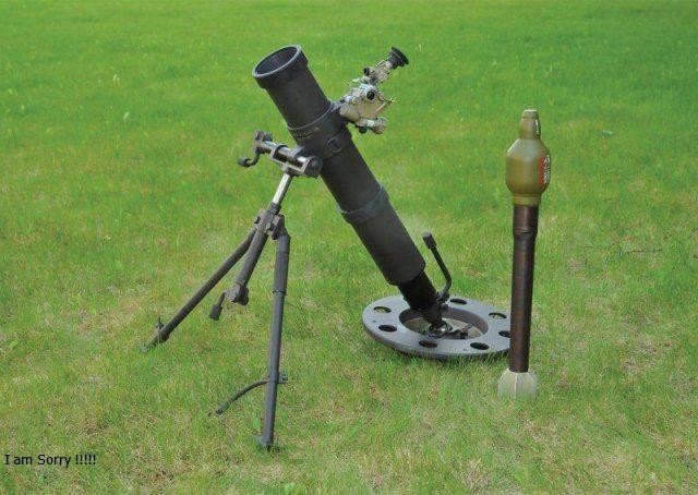 Cối 2B25 Seagull và đạn (Ảnh: 163).