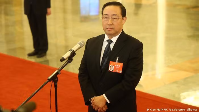 Phó Chính Hoa khi còn tại chức (Ảnh: Deutsche Welle).