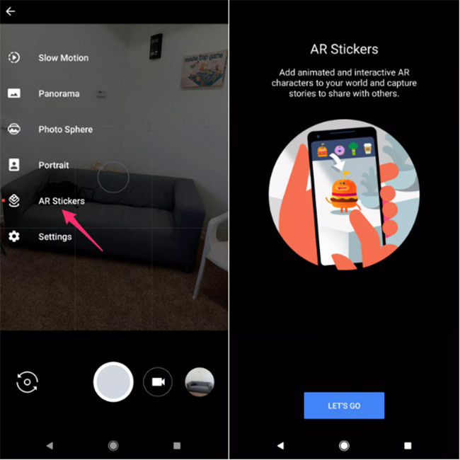 Sticker thực tế tăng cường “cực cool” trên smartphone Google ảnh 2