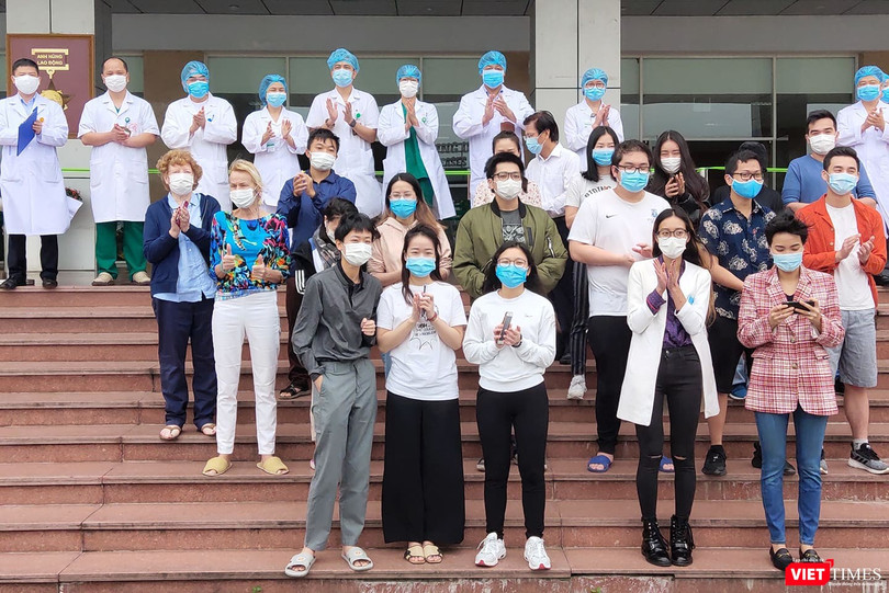 Đã có hàng chục bệnh nhân COVID-19 điều trị tại Bệnh viện Bệnh Nhiệt đới Trung ương cơ sở 2 (Đông Anh, Hà Nội) được ra viện