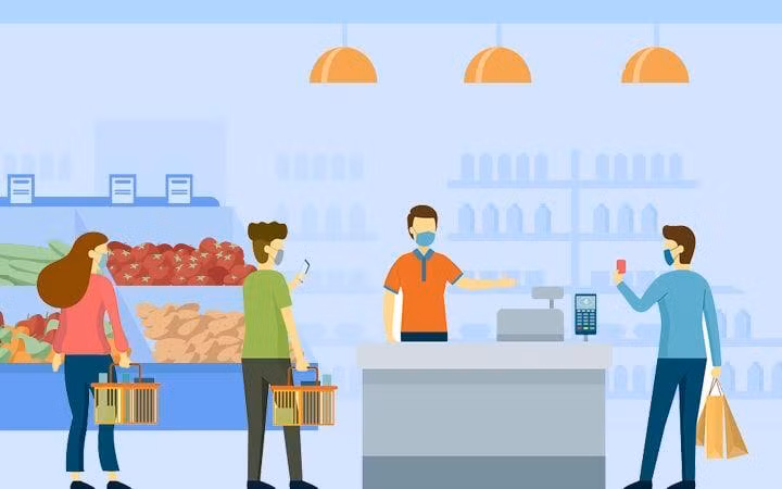 Do tính dễ sử dụng, thuận tiện và an toàn, các nhà bán lẻ và khách hàng đang có xu hướng ưu tiên phương thức thanh toán không tiếp xúc so với các phương thức thanh toán khác. Ảnh: Digi Pay