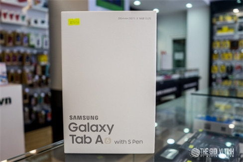 Cận cảnh máy tính bảng Samsung Galaxy A 2016 hỗ trợ S Pen