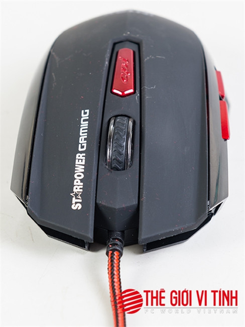 Cận cảnh chuột chơi game Intex StarPower Color IT-GM003