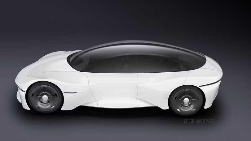 Apple đã hoàn thiện một số thành phần cơ bản cho xe tự lái. Ảnh minh họa: Auto Evolution.