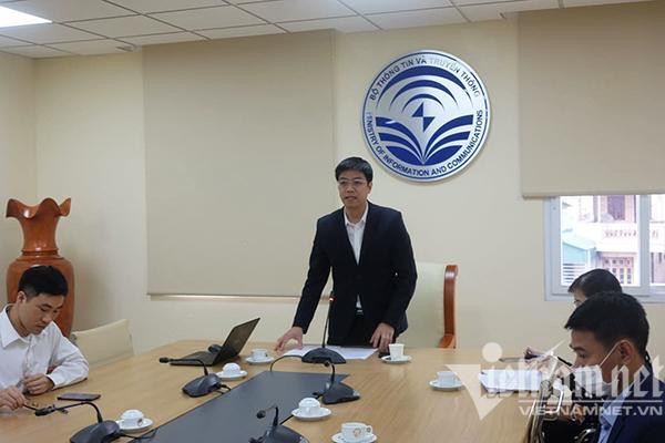 Ông Nguyễn Thành Chung - Phó Chánh Văn phòng Bộ TT&TT. Ảnh: Trọng Đạt