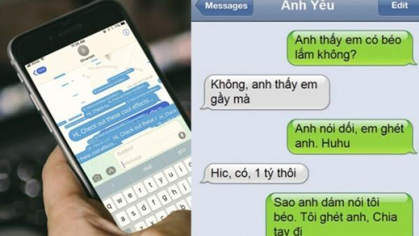 Một tin nhắn giả mạo vui vẻ được tạo trên iPhone Một tin nhắn giả mạo vui vẻ được tạo trên iPhone