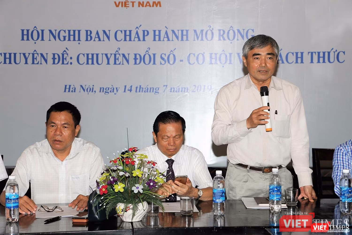 ông Nguyễn Minh Hồng - Chủ tịch VDCA phát biểu tổng kết hội nghị
