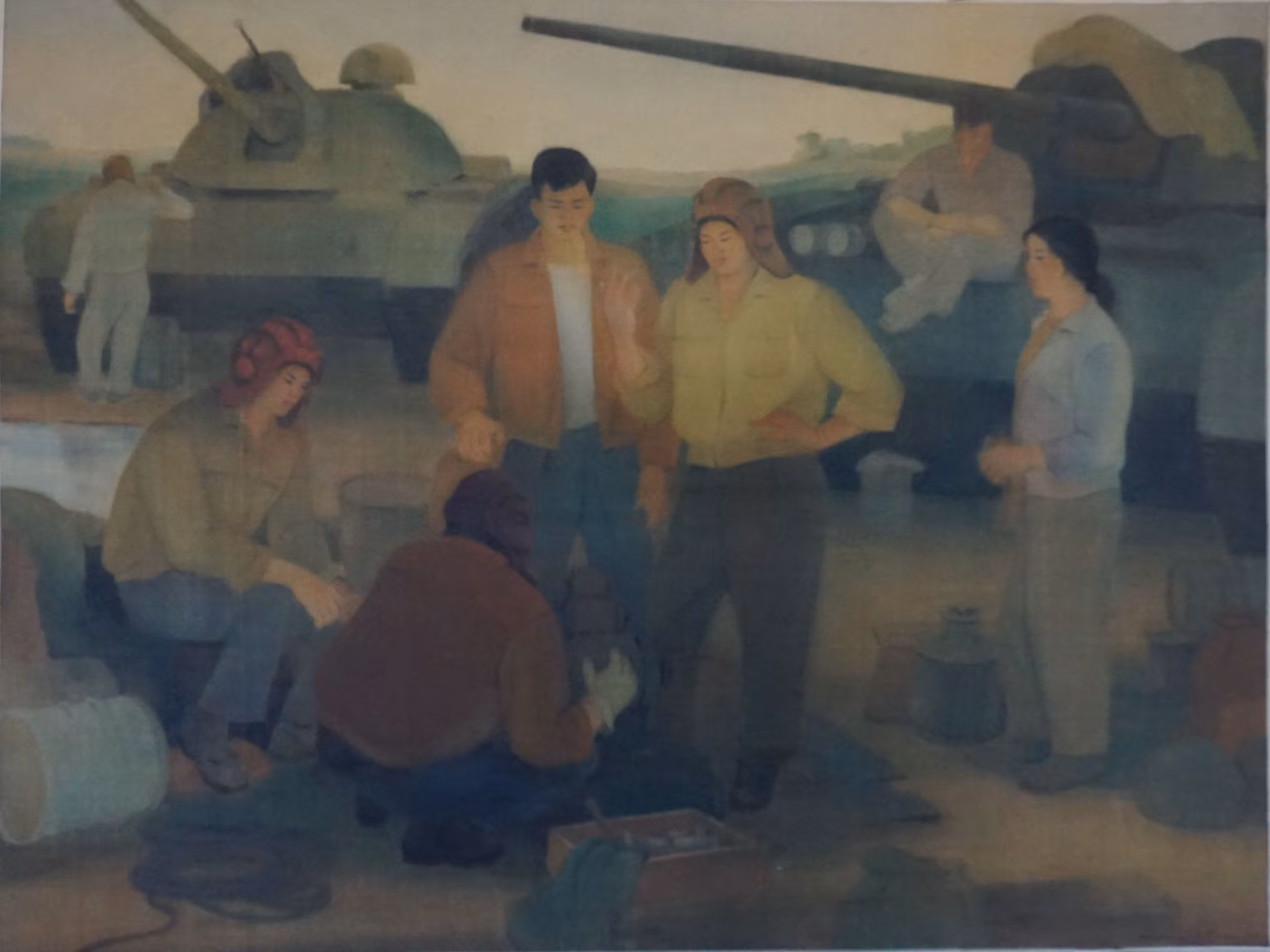 Đơn vị lái xe tăng, 1970, Dương Viên Đơn vị lái xe tăng, 1970, Dương Viên