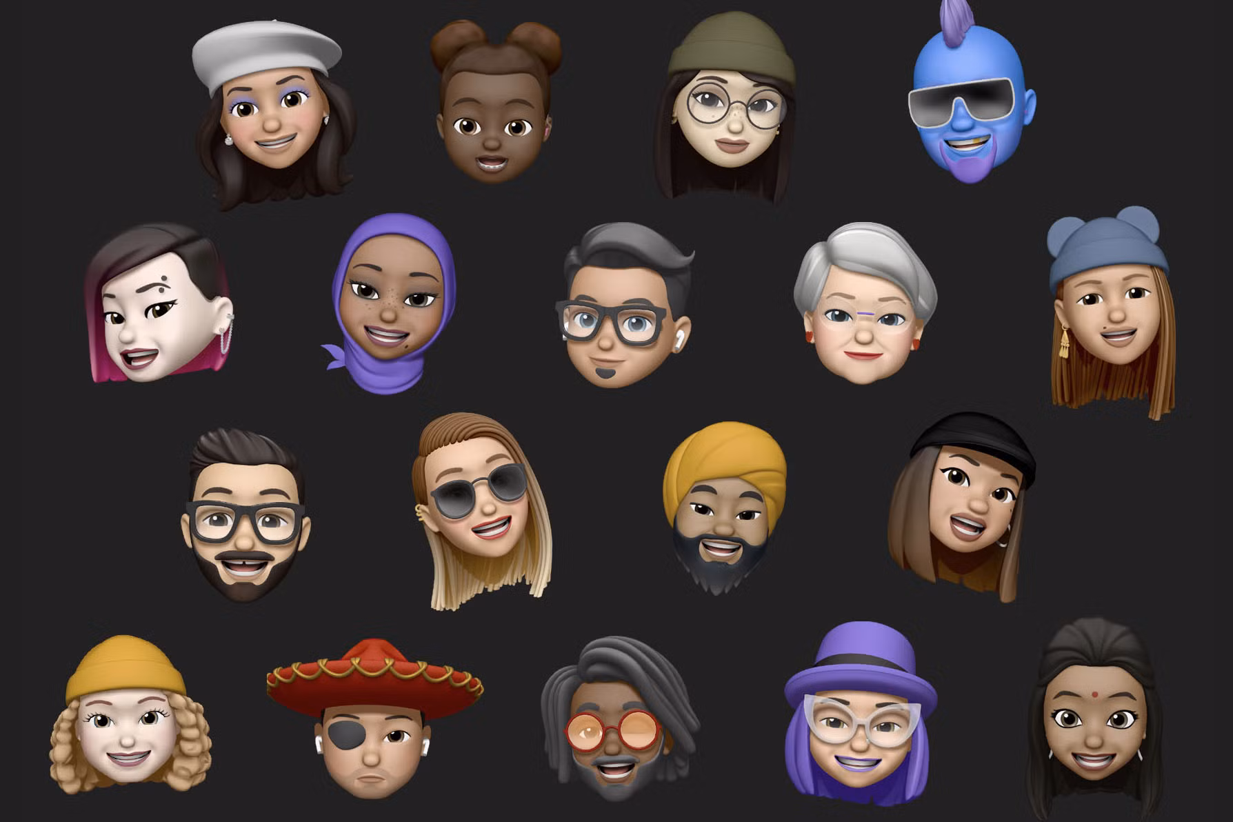 Hàng tá Memoji và sticker mới sắp sửa đổ bộ lên iOS 13 và iPadOS 13. Ảnh: MacWorld Hàng tá Memoji và sticker mới sắp sửa đổ bộ lên iOS 13 và iPadOS 13. Ảnh: MacWorld