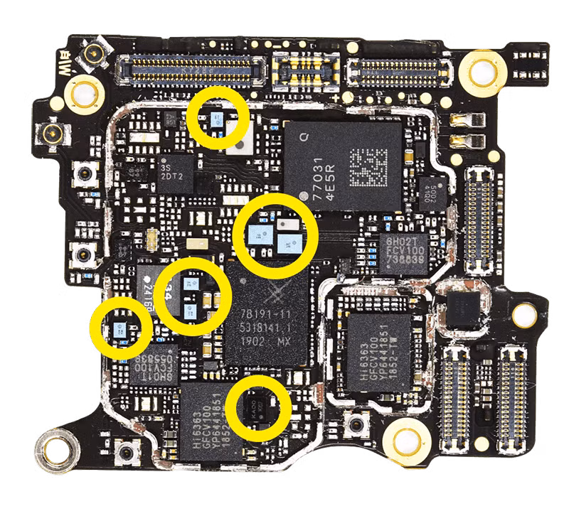 Ăng-ten song công (Antenna duplexer) của TDK, Taiyo Yuden và Kyocera - Nhật Bản (giá 2,75 USD): Thành phần điện tử liên lạc 2 chiều. Vì tần số truyền và nhận khác nhau nên được tích hợp thêm một bộ lọc tần số. Ăng-ten song công (Antenna duplexer) của TDK, Taiyo Yuden và Kyocera - Nhật Bản (giá 2,75 USD): Thành phần điện tử liên lạc 2 chiều. Vì tần số truyền và nhận khác nhau nên được tích hợp thêm một bộ lọc tần số.