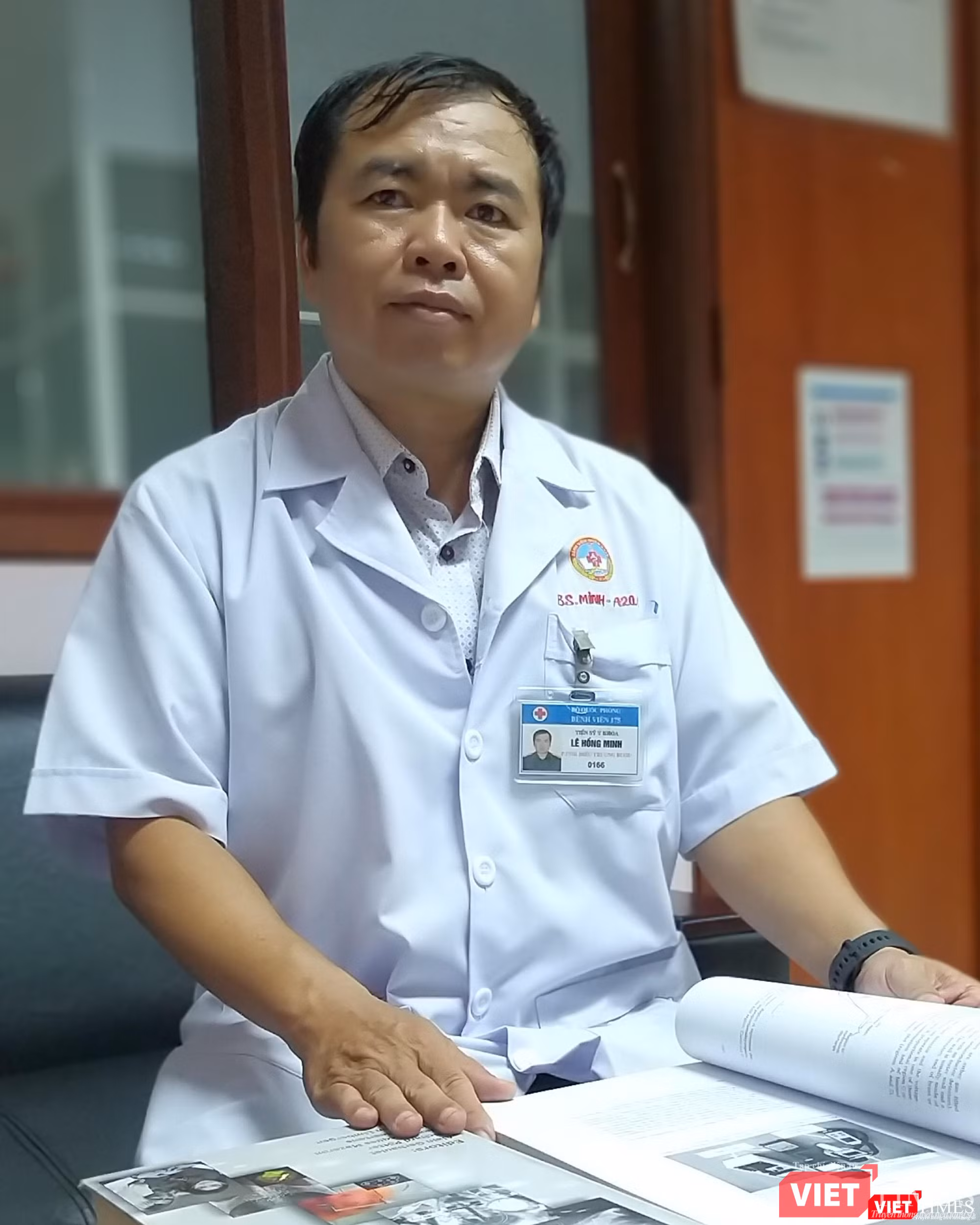 Bác sĩ Lê Hồng Minh - Phó chủ nhiệm Khoa Ung bướu, bệnh viện 175