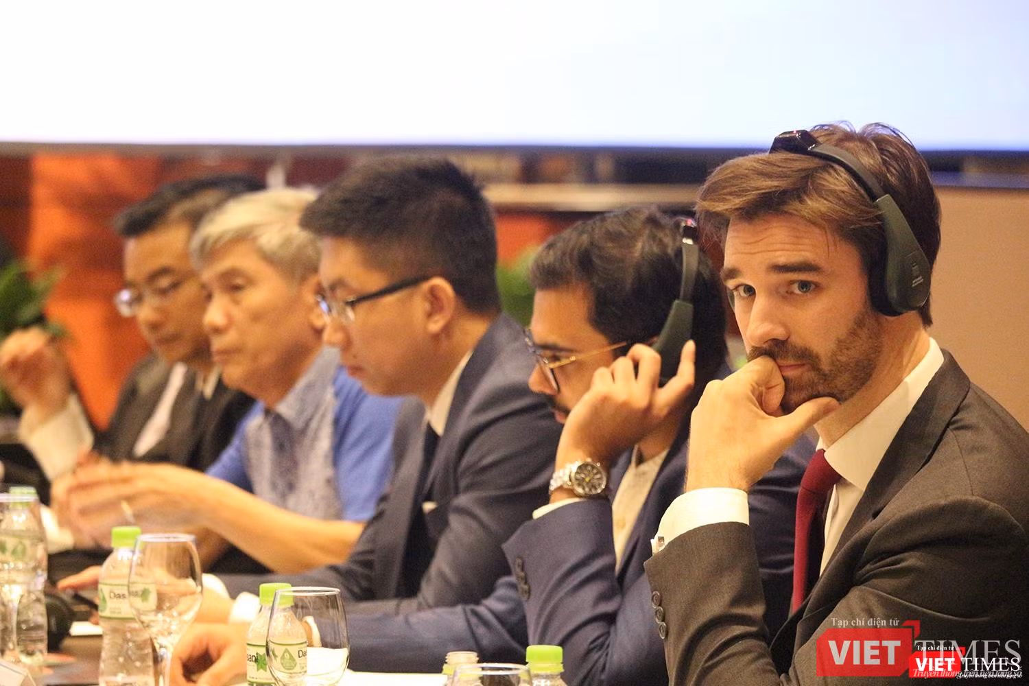 Đại diện tổ chức truyền hình nước ngoài tham dự tại hội thảo