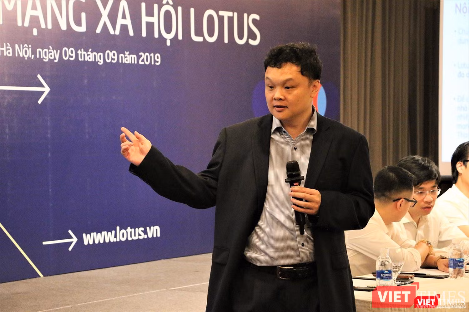 ông Nguyễn Thế Tân - Tổng Giám đốc VCCorp kiêm Tổng Giám đốc Lotus