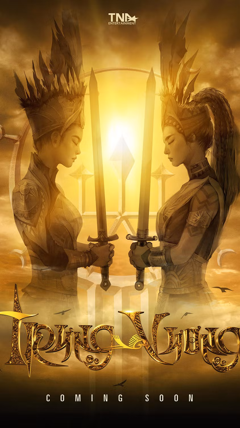 Poster của phim "Trưng Vương" Poster của phim