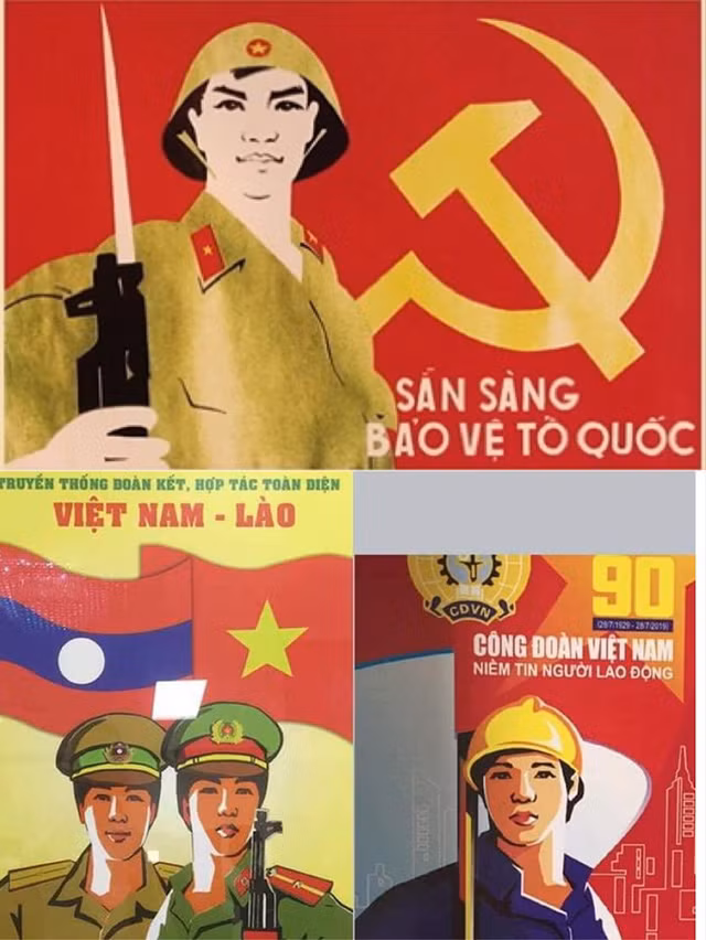 Giải Đặc biệt bị tố sao chép kiểu dáng, nét vẽ tạo hình nhân vật từ các tranh cổ động cho truyền thống đoàn kết hợp tác Việt - Lào và tranh cổ động "Sẵn sàng bảo vệ Tổ quốc" Giải Đặc biệt bị tố sao chép kiểu dáng, nét vẽ tạo hình nhân vật từ các tranh cổ động cho truyền thống đoàn kết hợp tác Việt - Lào và tranh cổ động "Sẵn sàng bảo vệ Tổ quốc"