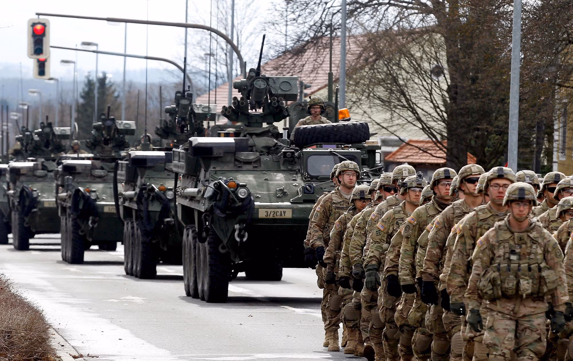 Estonia là nơi có lượng lớn binh sỹ Mỹ đồn trú (Ảnh: Newsweek) Estonia là nơi có lượng lớn binh sỹ Mỹ đồn trú (Ảnh: Newsweek)