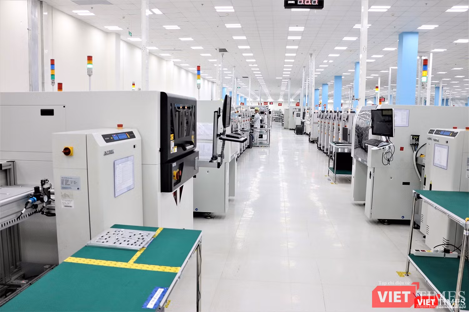 Các thiết bị máy móc được nhập khẩu từ Mỹ, Đức, Hàn Quốc, Nhật Bản