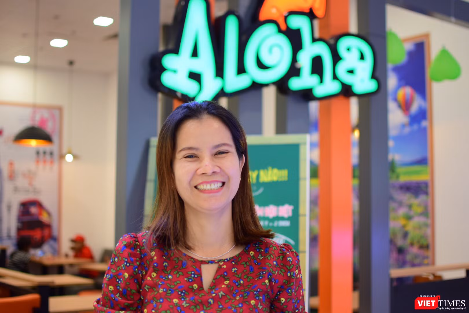 Bà Phạm Thị Thanh Phượng tâm huyết gây dựng chuỗi cửa hàng thức ăn nhanh Aloha ở rất nhiều tỉnh thành