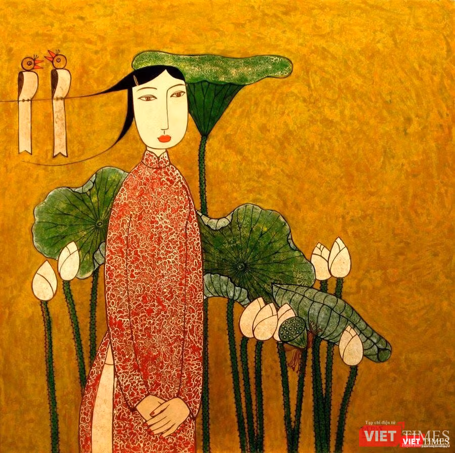 Tranh nguyên gốc của họa sĩ Bùi Trọng Dư Tranh nguyên gốc của họa sĩ Bùi Trọng Dư