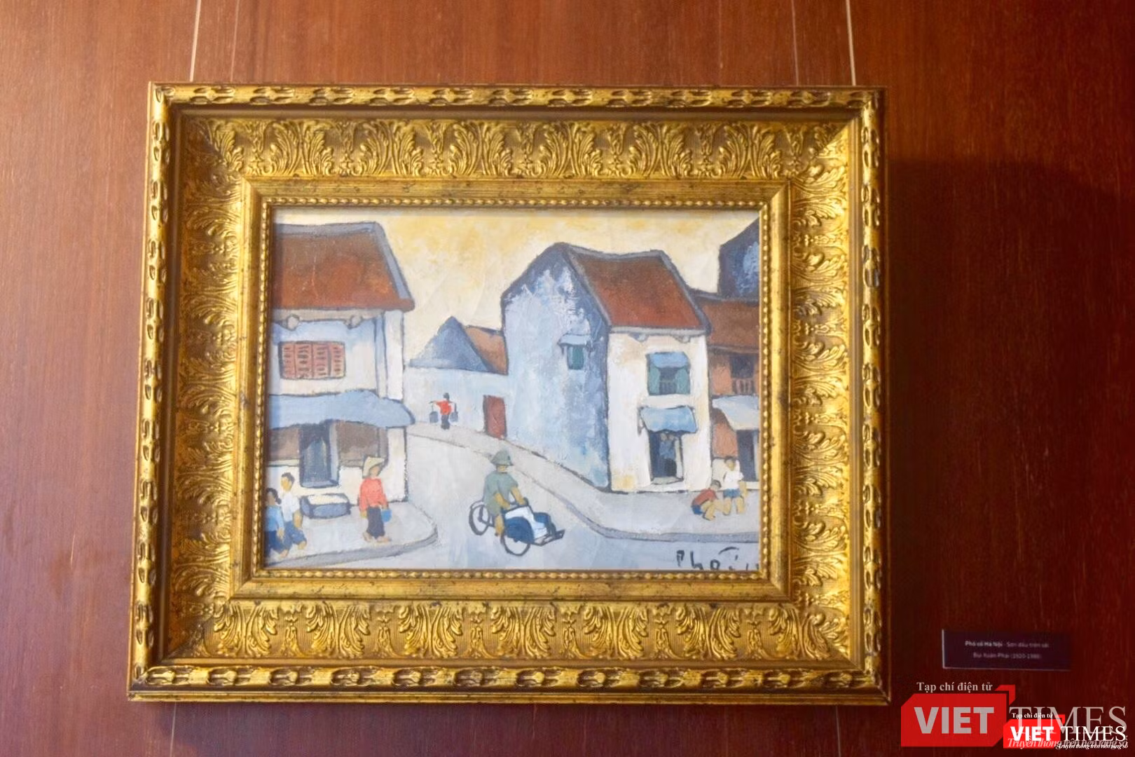 Các bức tranh phố của danh họa Bùi Xuân Phái