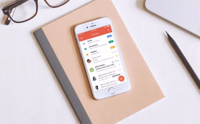 Gmail cho iOS (ảnh: Wired)