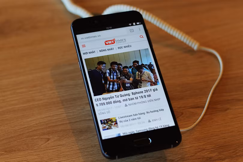 Video trên tay và ảnh thực tế Bphone 2017 ảnh 11