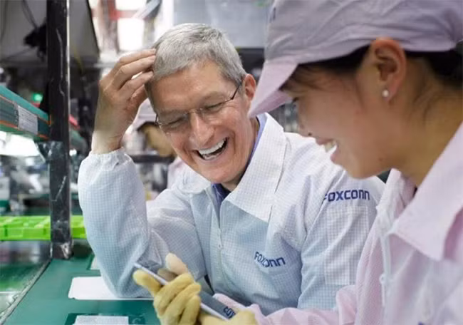 Foxconn là nhà sản xuất iPhone X cho Apple (ảnh: 9to5Mac)