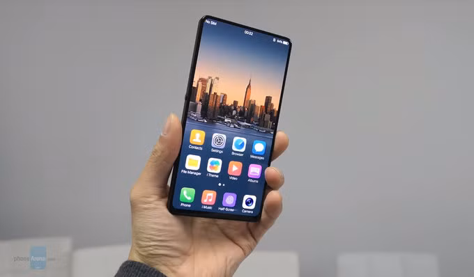Chiếc Vivo Apex (ảnh Phone Arena) Chiếc Vivo Apex (ảnh Phone Arena)