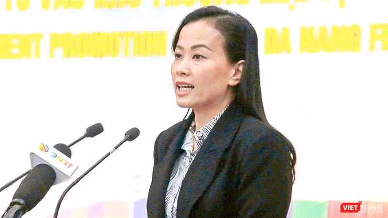 Bà Đỗ Thị Quỳnh Trâm, Phó Giám đốc Sở Công thương Đà Nẵng cho biết những cơ chế, chính sách TP đang triển khai cho nhà đầu tư tham gia vào Khu thương mại tự do rất hấp dẫn