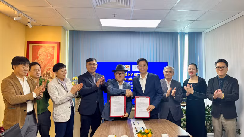 DCC ký kết biên bản hợp tác với VK Media & Trading, mở rộng kết nối nội dung và giao lưu Việt - Hàn