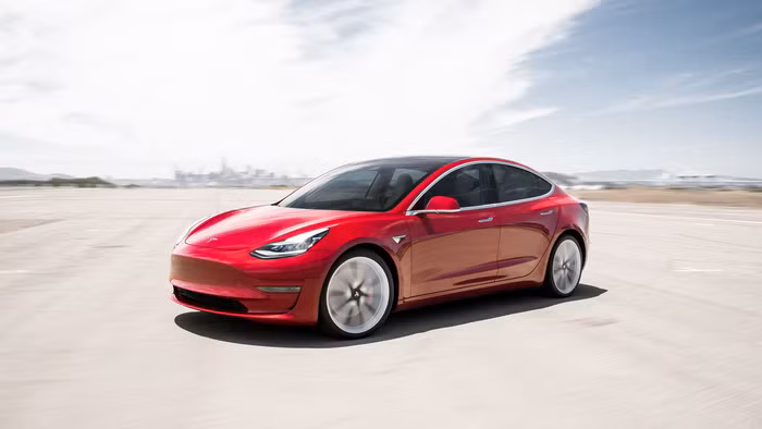 Một mẫu ô tô điện của Tesla