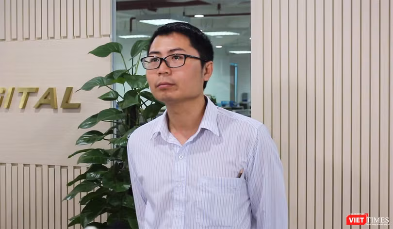 ông Nguyễn Quang Đồng, Viện trưởng Viện Nghiên cứu Chính sách và Phát triển Truyền thông (ảnh: Đăng Khoa) 