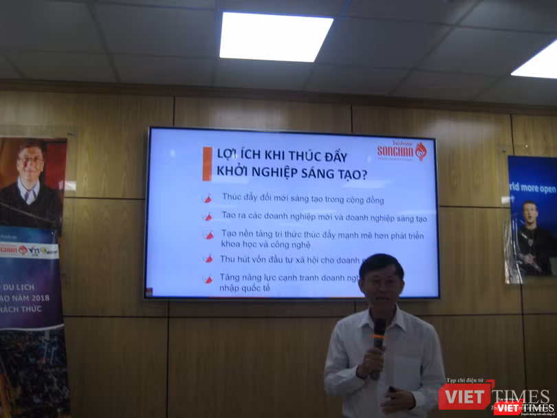 Ông Lý Đình Quân - Giám đốc Songhan Incubator Ông Lý Đình Quân - Giám đốc Songhan Incubator