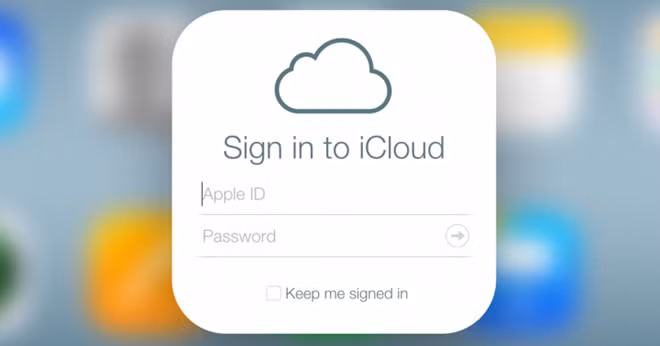 iCloud đang găp sự cố gián đoạn
