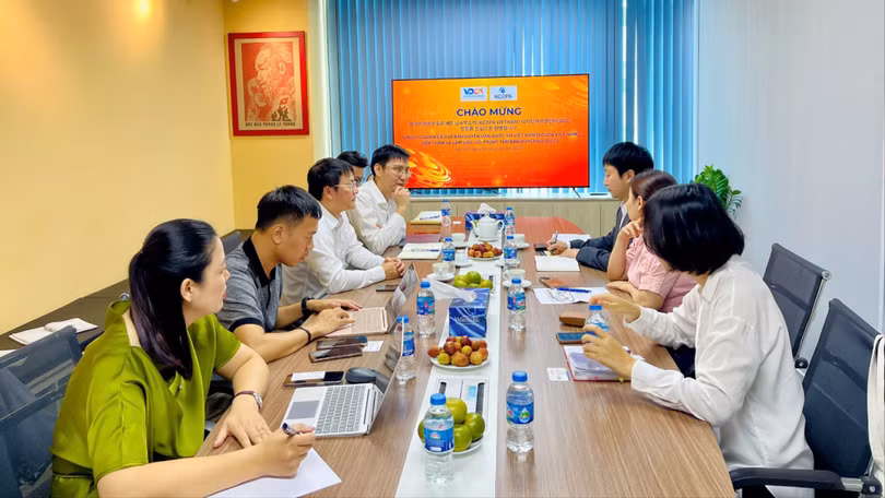 Đại diện KCOPA, VDCA và DCC tại buổi làm việc về bản quyền số
