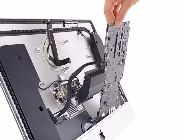 “Mổ bụng” iMac 2017 màn hình 21,5 inch Retina 4K ảnh 7
