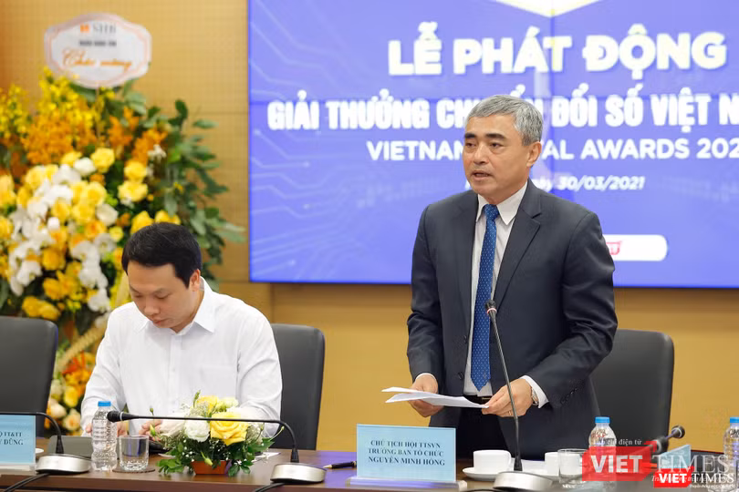 ông Nguyễn Minh Hồng - Chủ tịch Hội Truyền thông số Việt Nam