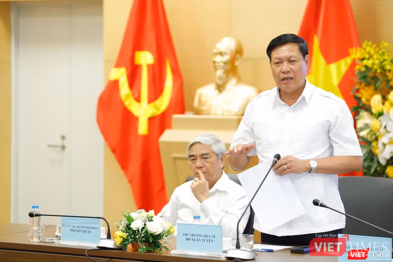 ông Đỗ Xuân Tuyên - Thứ trưởng Bộ Y tế