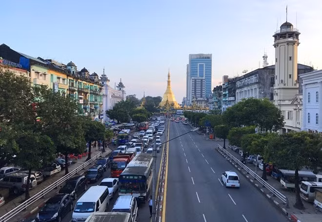 Một bức ảnh của J7 Prime chụp từ trên cao