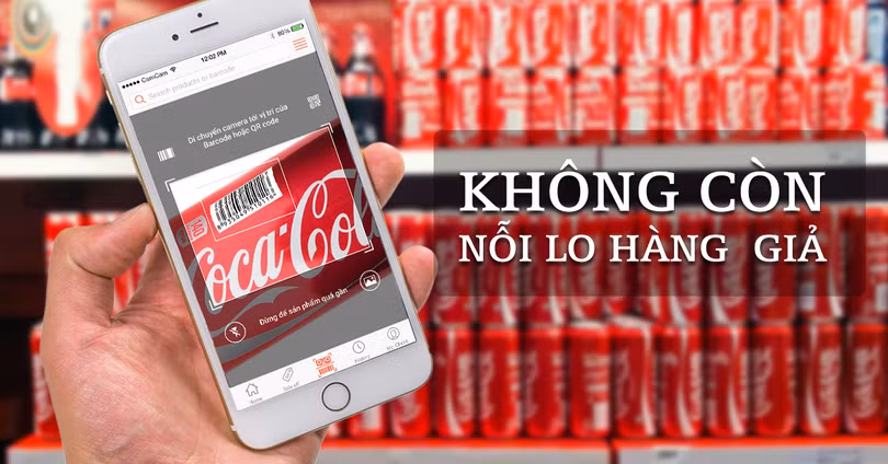 Các mặt hàng của Online Friday được đưa lên app iCheck nhằm kiểm chứng thông tin khuyến mãi.