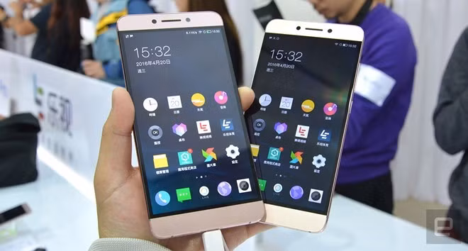 Le Max 2 có màn hình 5,7 inch Quad HD và RAM 6 GB.