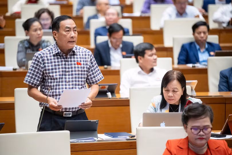 Đại biểu Phạm Văn Hòa - đoàn ĐBQH Đồng Tháp.