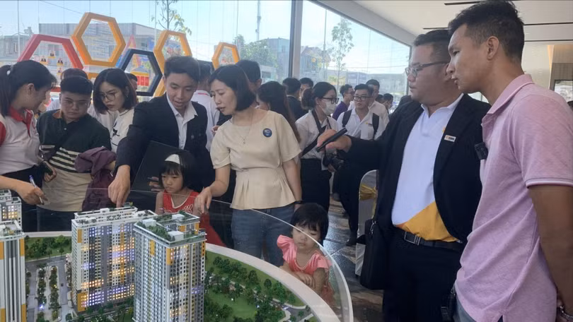 Giá căn hộ tại Hà Nội tiếp tục leo thang, chưa có dấu hiệu hạ nhiệt. Ảnh minh họa