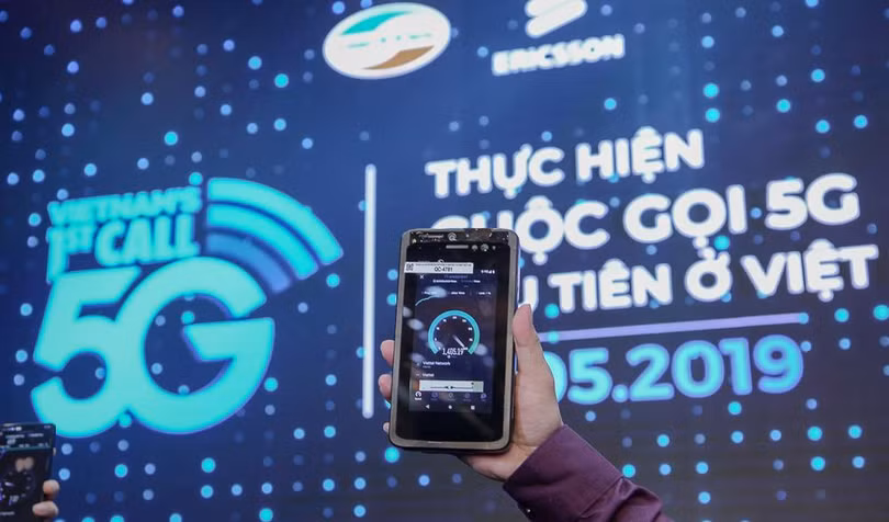 Cuộc gọi qua mạng di động 5G vừa được Viettel thực hiện 