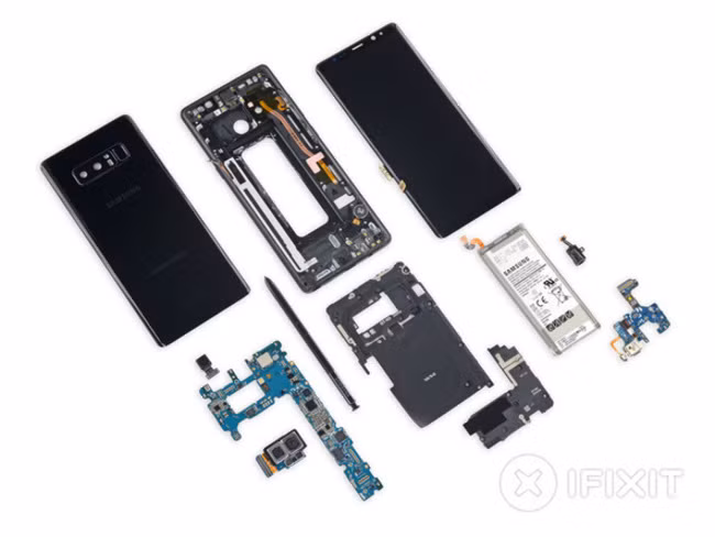 “Giải phẫu” Galaxy Note 8: không dễ sửa đối với thợ “tay mơ” ảnh 6