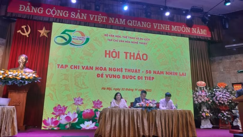 Tổng biên tập Hoàng Hà chủ trì hội thảo